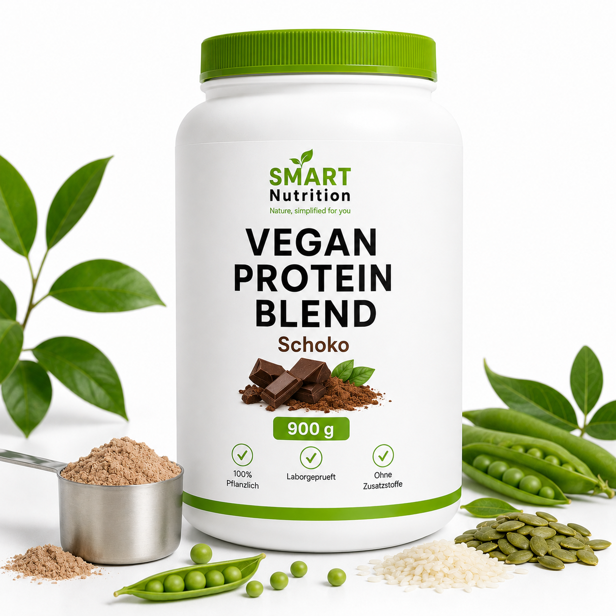 Vegan Protein Blend Schoko