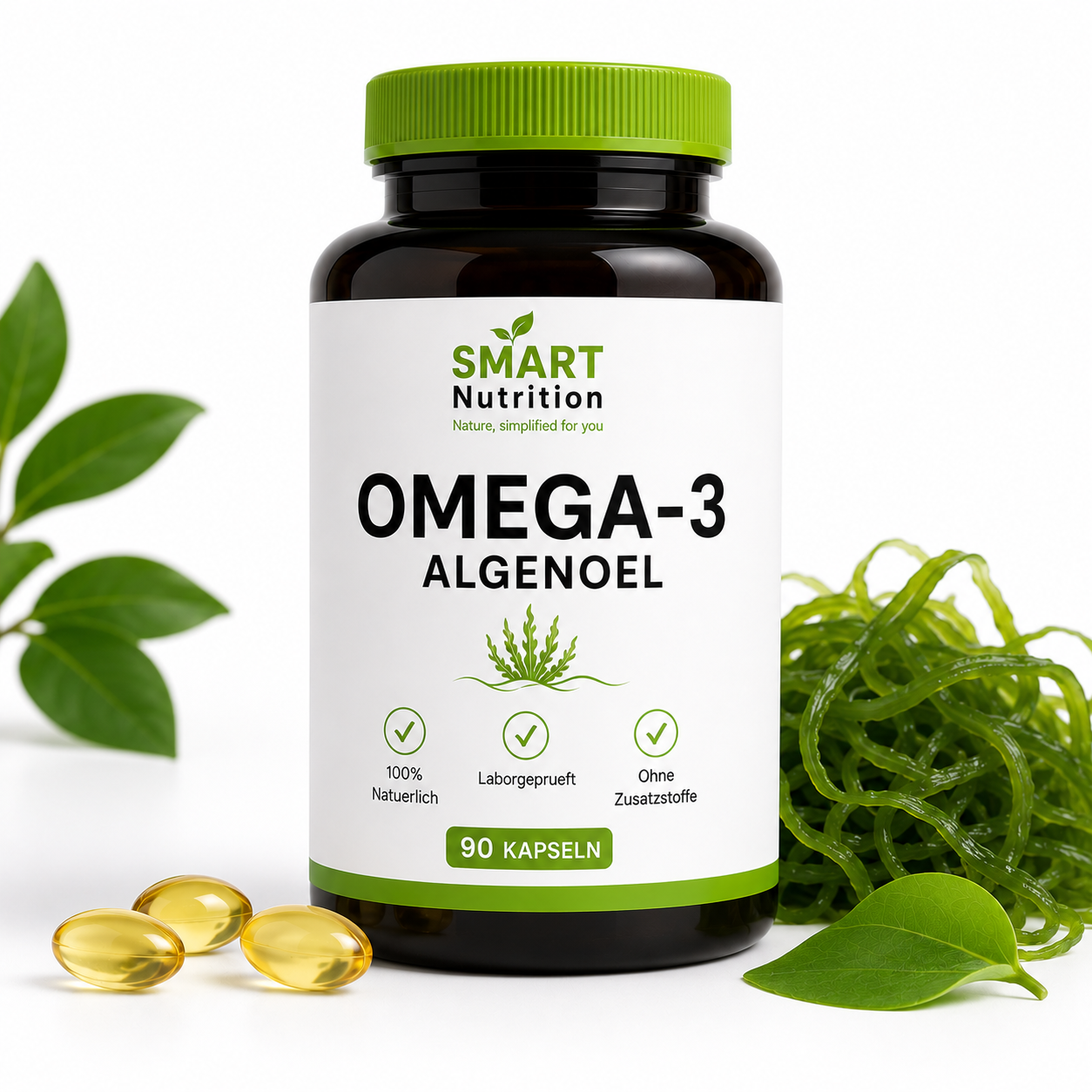 Omega-3 Algenöl